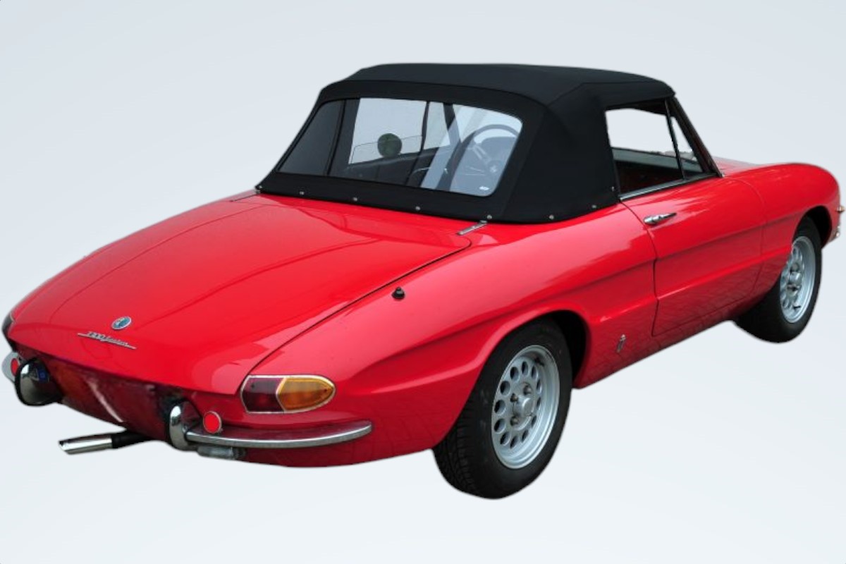 Alfa Spider Rundheck Cabrioverdeck